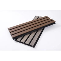 WPC fasadni panel DARK TEAK/ČRNA, 219x2900 mm, valovita tekstura, half co-extrusion (0,63 m²)