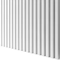 Dekorativne lamele (belo) 30x40x2750mm