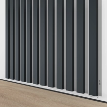 Dekorativne lamele MINI (antracit) 16x30x2750mm
