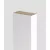 Lesene letvice za pregradne stene (28x60mm) (belo)